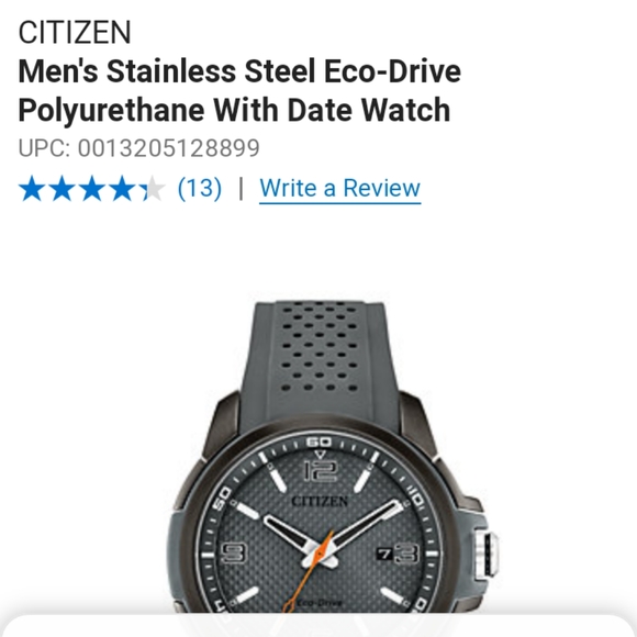 Mens Eco-drive Citizen Watch - Picture 2 of 3
